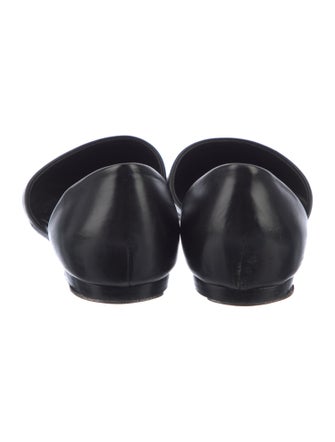 Vince Leather D'Orsay Flats