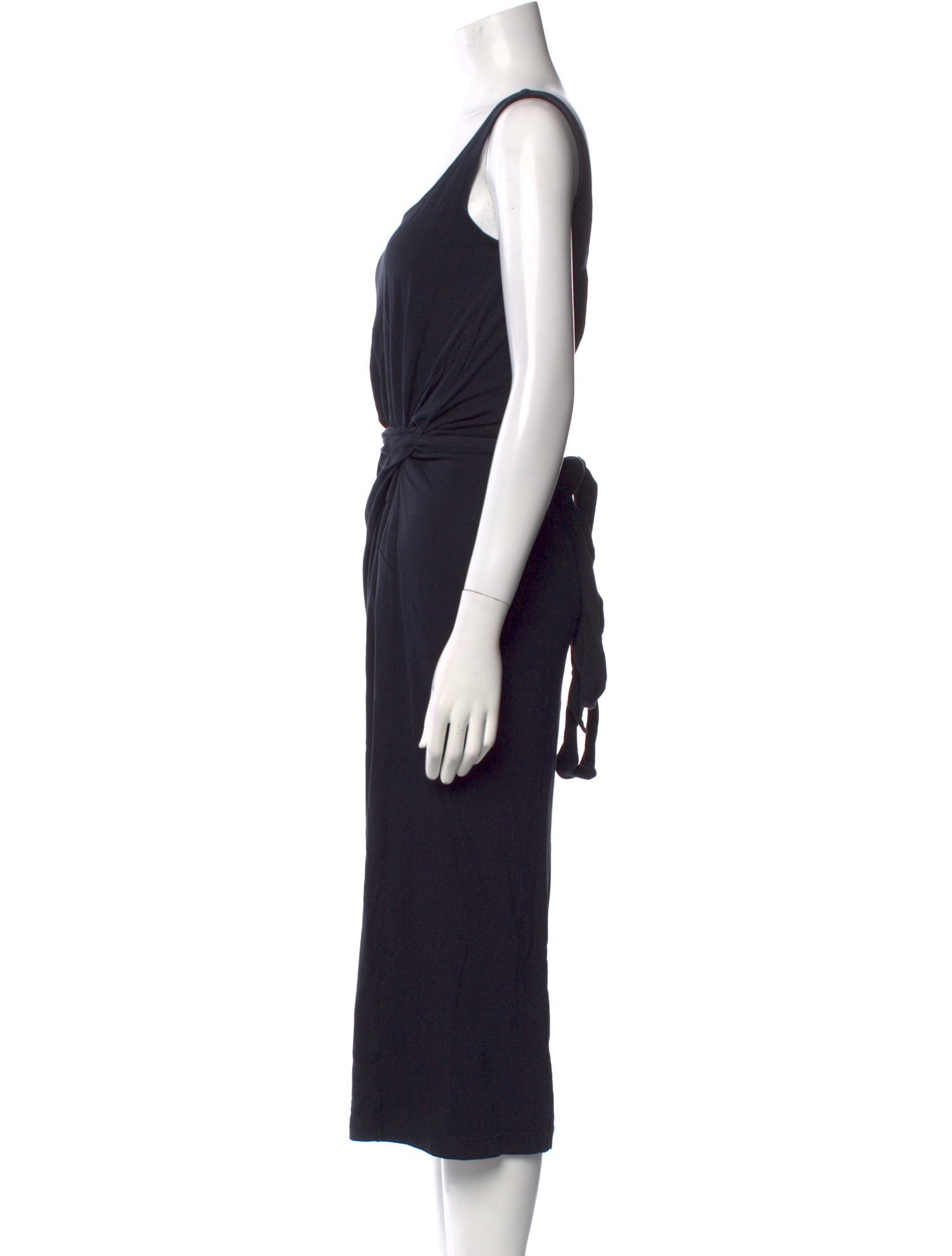 Vince Scoop Neck Long Dress
