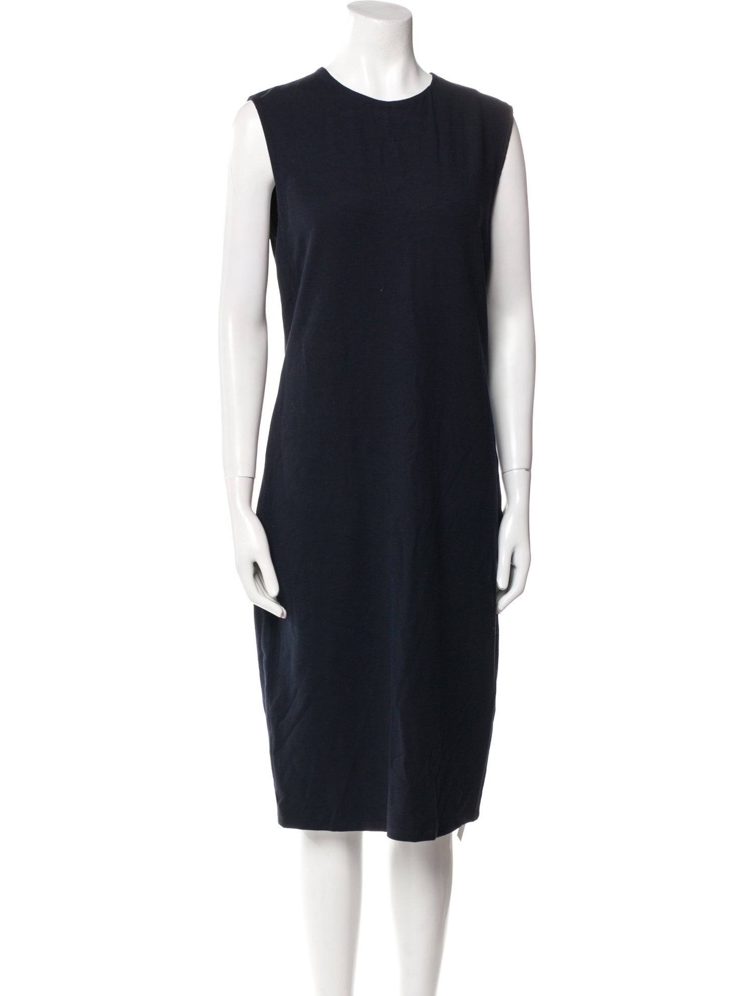Vince Crew Neck Midi Length Dress
