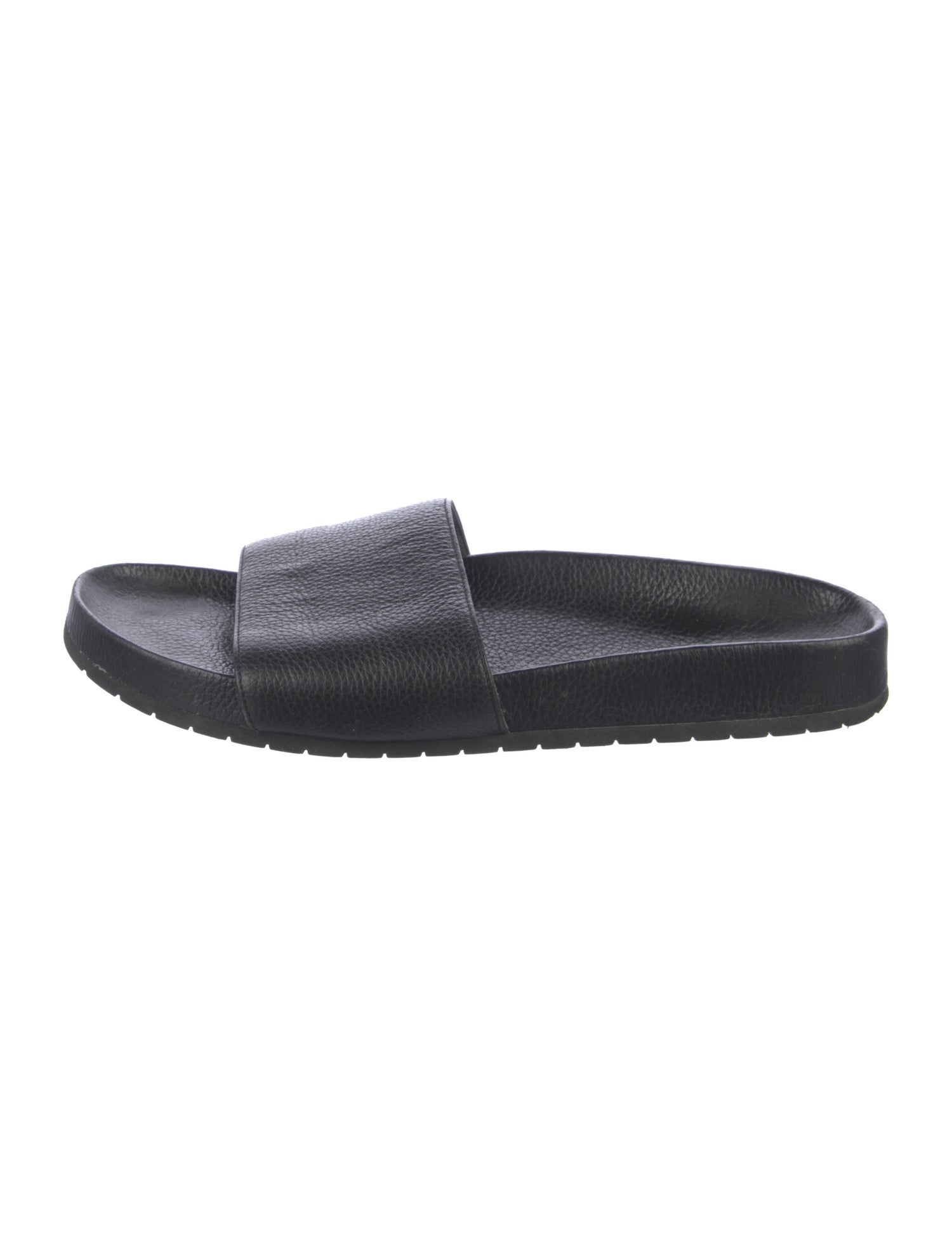 Vince Leather Slides
