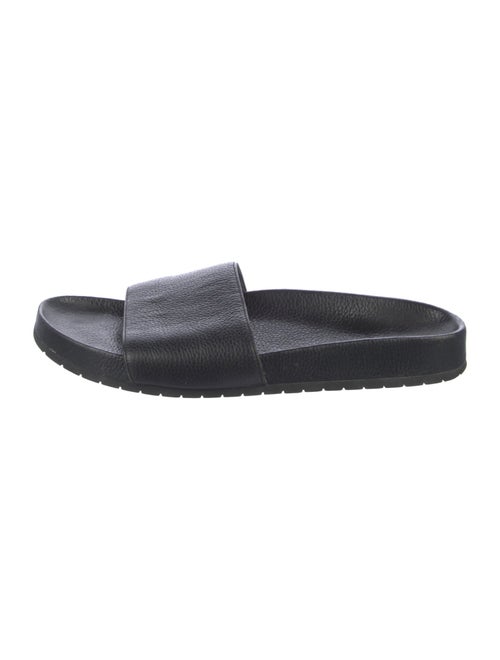Vince Leather Slides