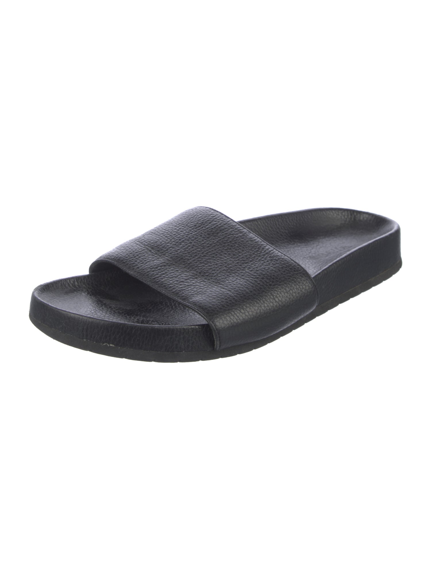 Vince Leather Slides