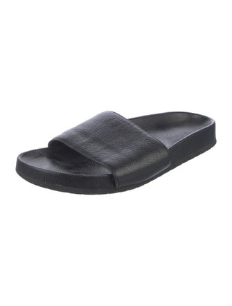 Vince Leather Slides
