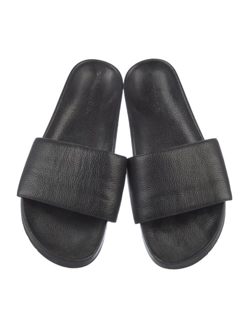 Vince Leather Slides