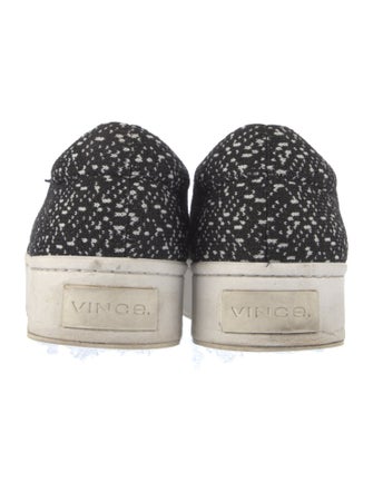 Vince Leather Trim Embellishment Loafers