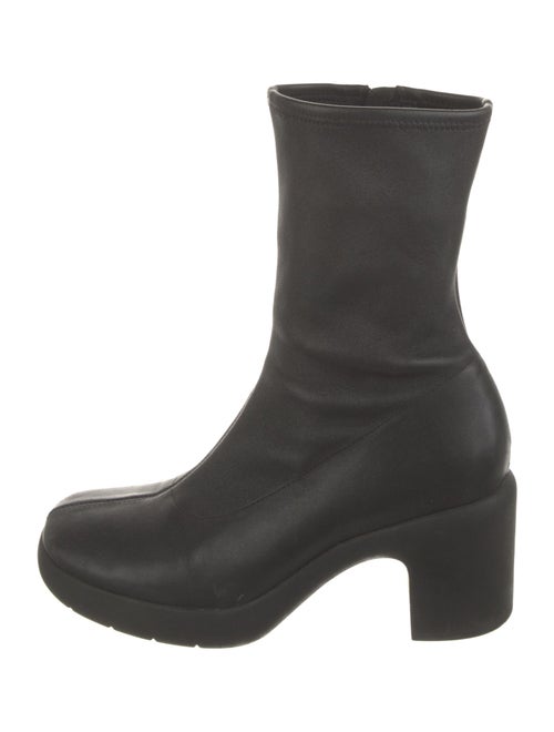 Vince Leather Sock Boots