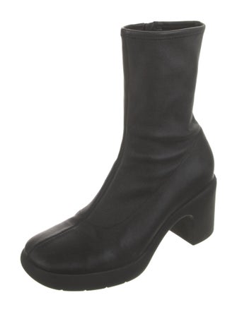 Vince Leather Sock Boots