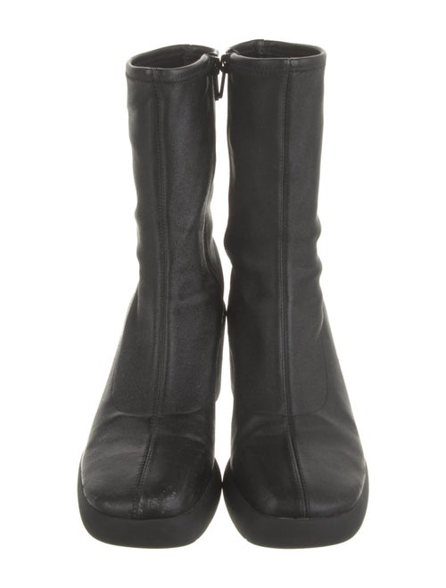 Vince Leather Sock Boots