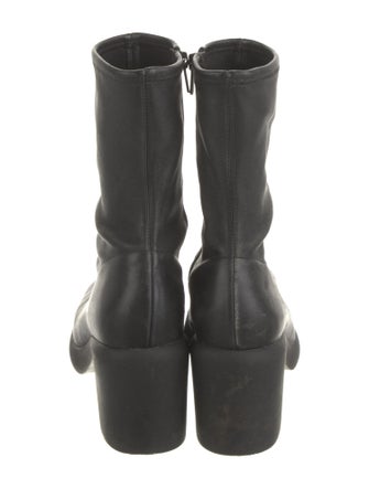 Vince Leather Sock Boots