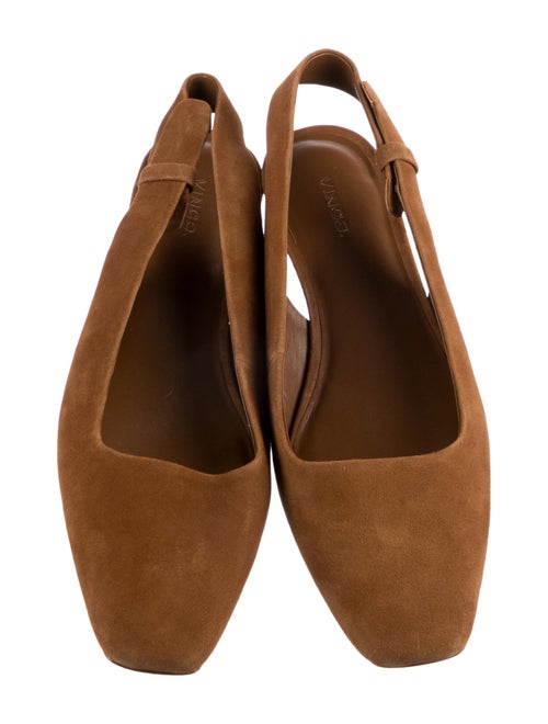 Vince Suede Slingback Flats