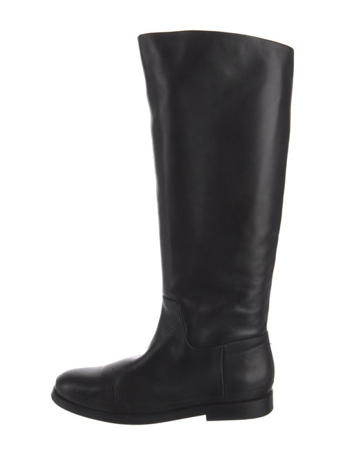 Vince Leather Riding Boots
