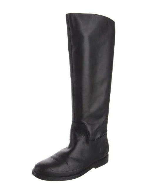 Vince Leather Riding Boots
