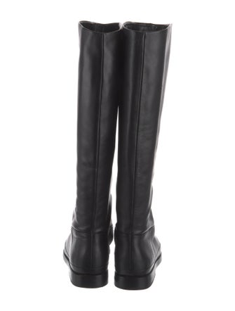 Vince Leather Riding Boots
