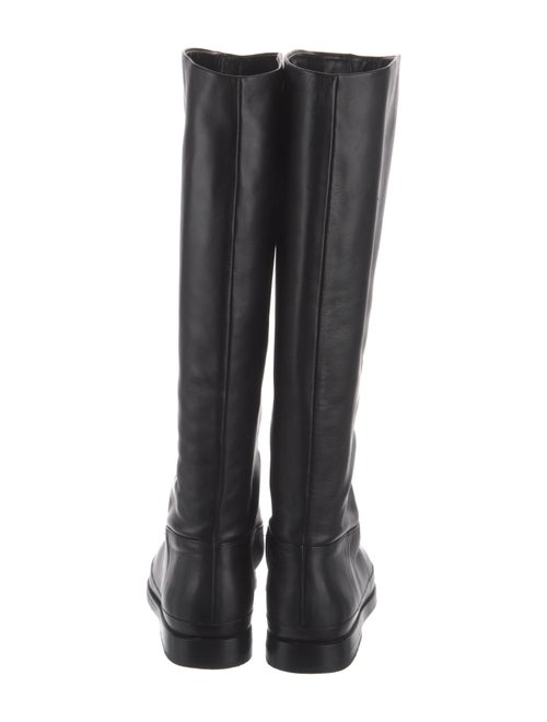 Vince Leather Riding Boots