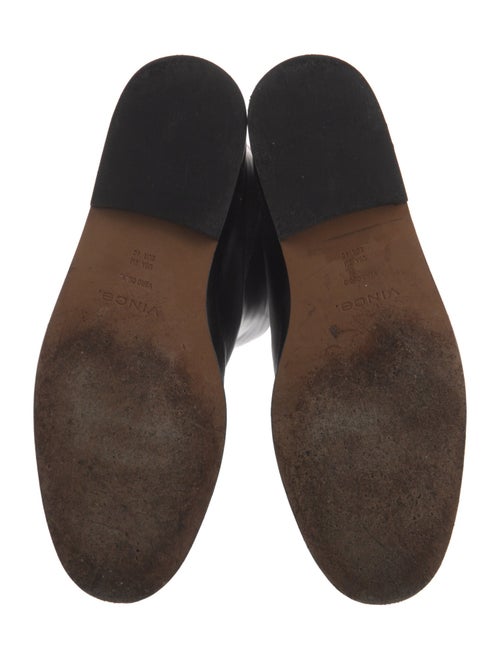Vince Leather Riding Boots