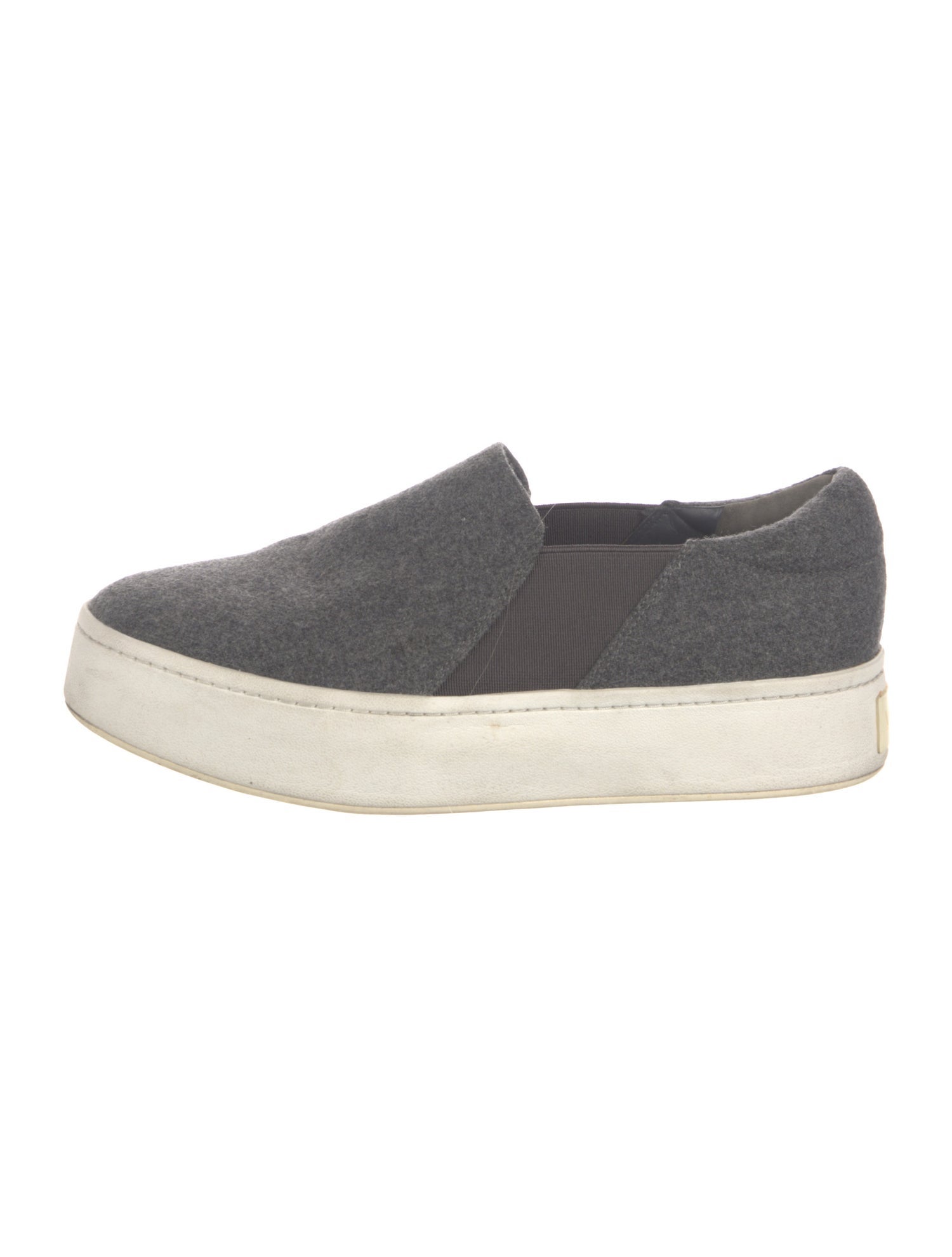 Vince Wool Colorblock Pattern Sneakers