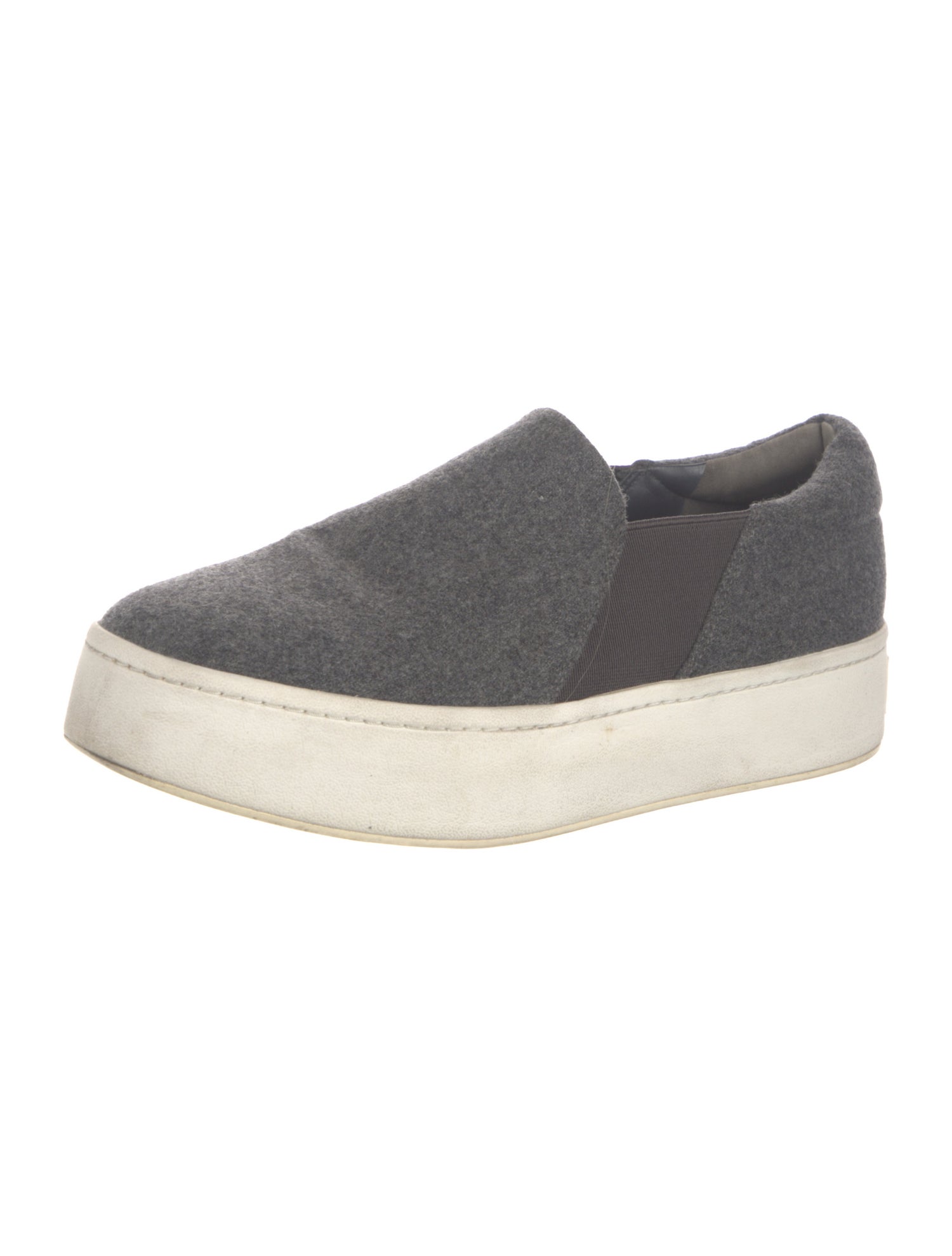 Vince Wool Colorblock Pattern Sneakers