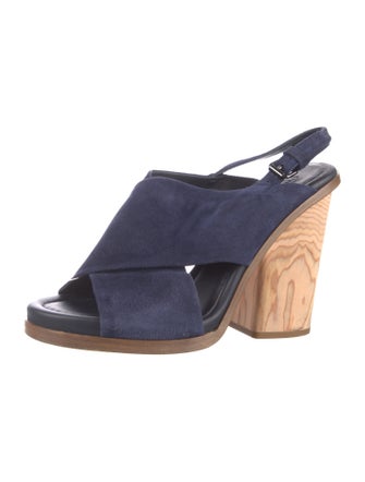 Vince Suede Slingback Sandals