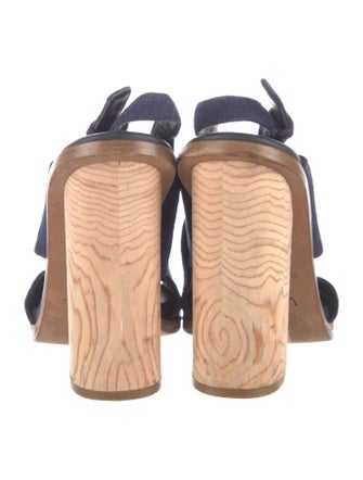 Vince Suede Slingback Sandals