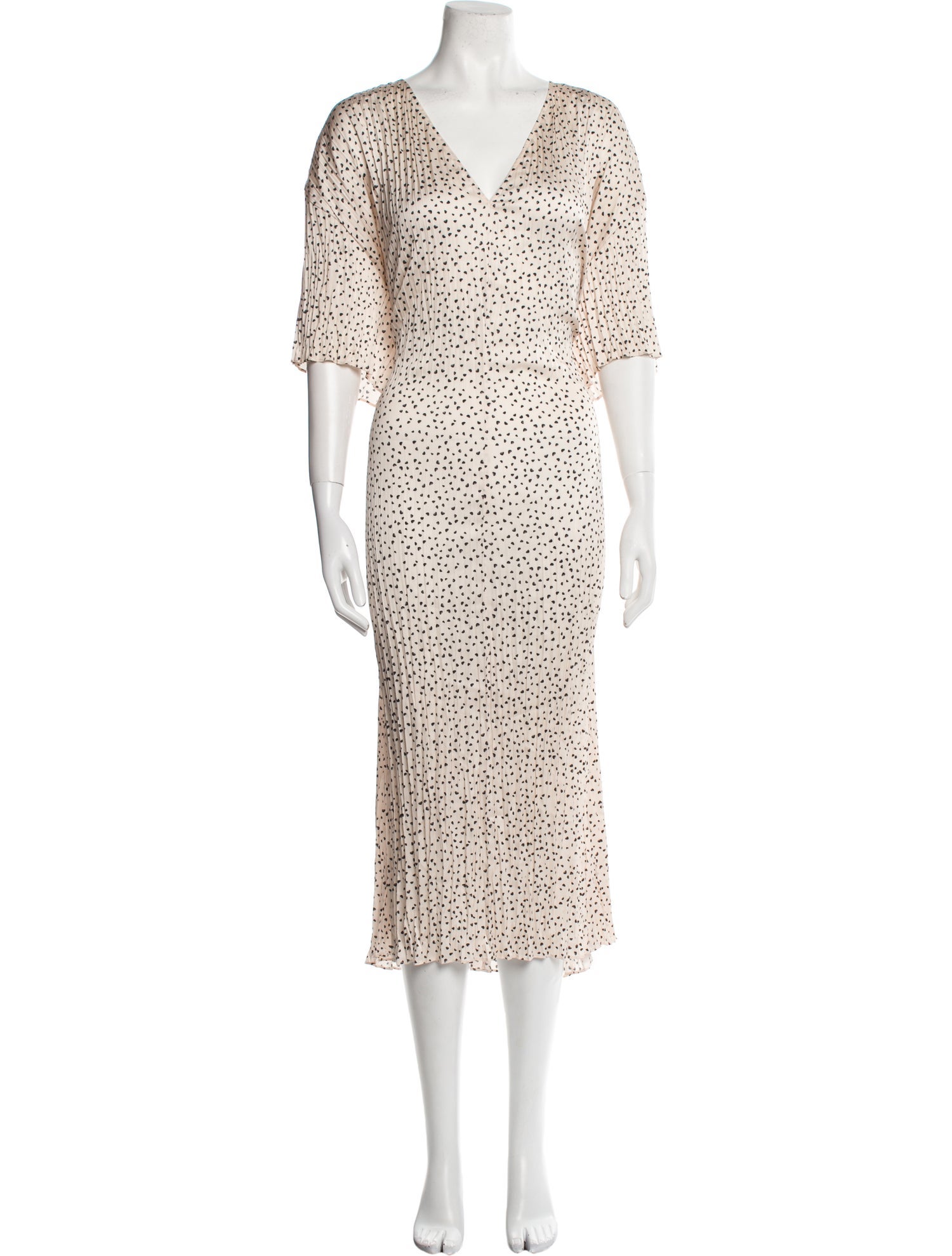 Vince Printed Long Dress