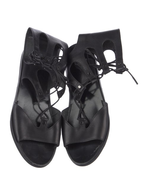 Vince Leather Gladiator Sandals