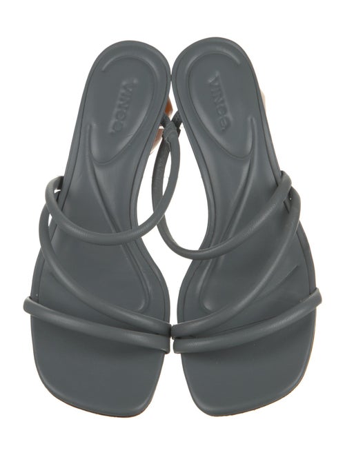 Vince Leather Slides