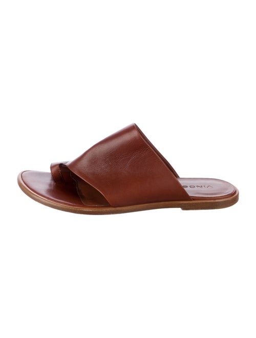 Vince Leather Slides