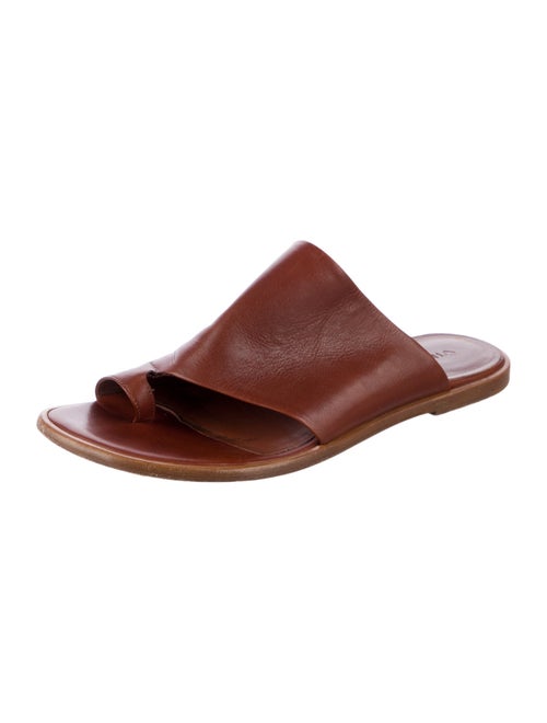 Vince Leather Slides