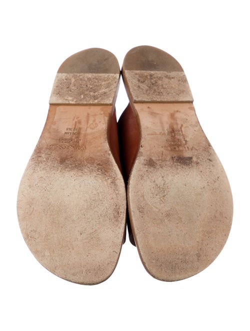 Vince Leather Slides