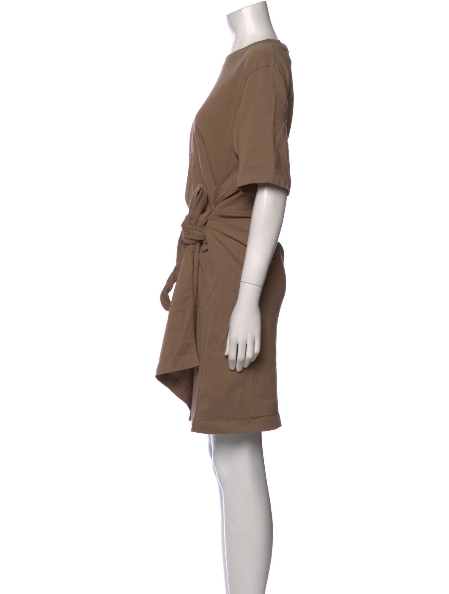 Vince Crew Neck Knee-Length Dress