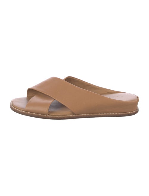 Vince Leather Slides