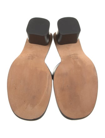 Vince Leather Slides
