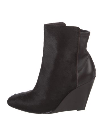 Vince Boots Ponyhair Fur Trim US 8 |