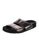 Vince Patent Leather Slides