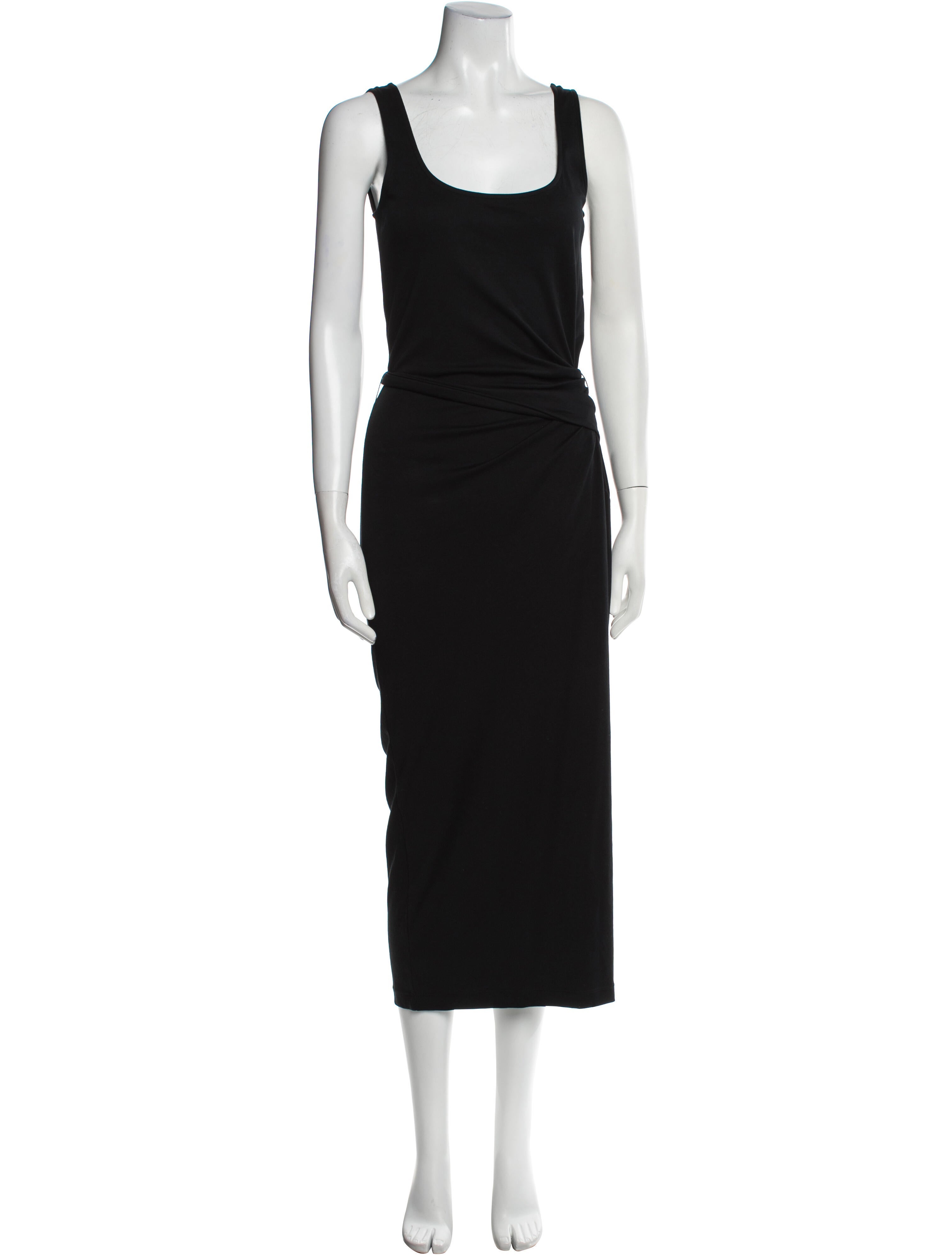 Vince Scoop Neck Long Dress