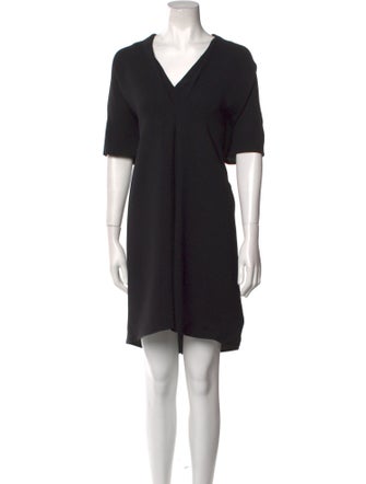 Vince V-Neck Mini Dress