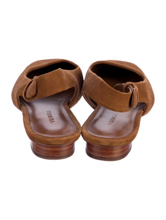 Vince Suede Slingback Flats