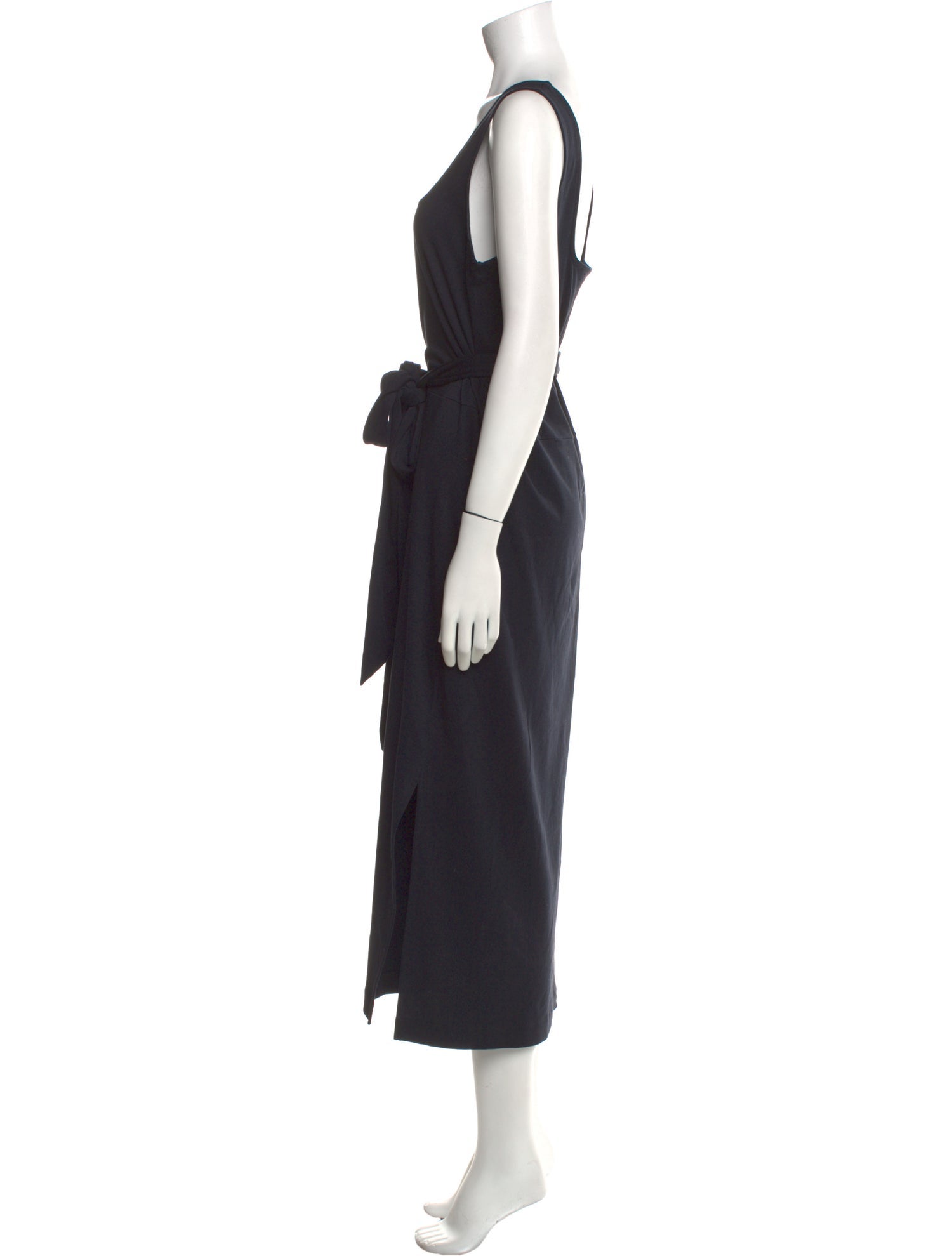 Vince Square Neckline Long Dress