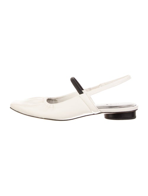 Vince Leather Slingback Flats