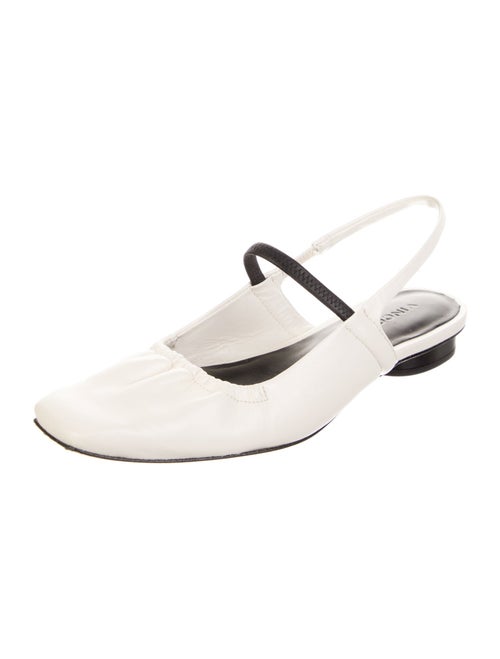 Vince Leather Slingback Flats