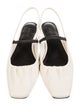 Vince Leather Slingback Flats