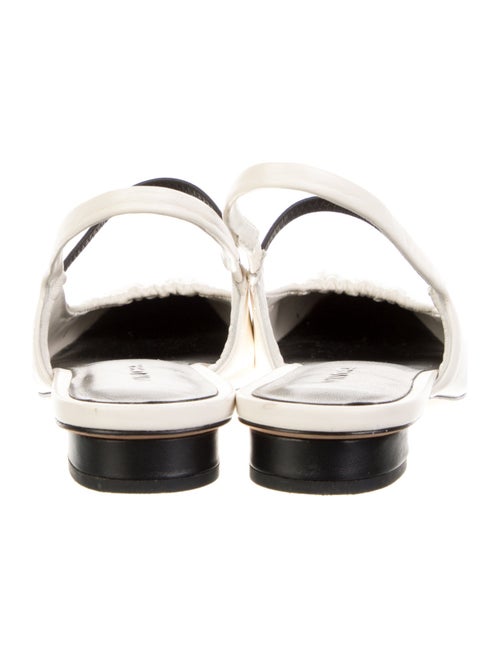 Vince Leather Slingback Flats