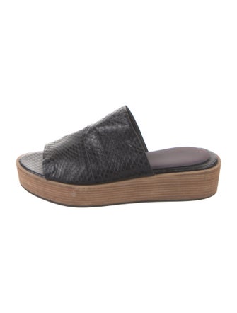 Vince Leather Slides