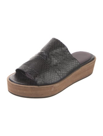 Vince Leather Slides