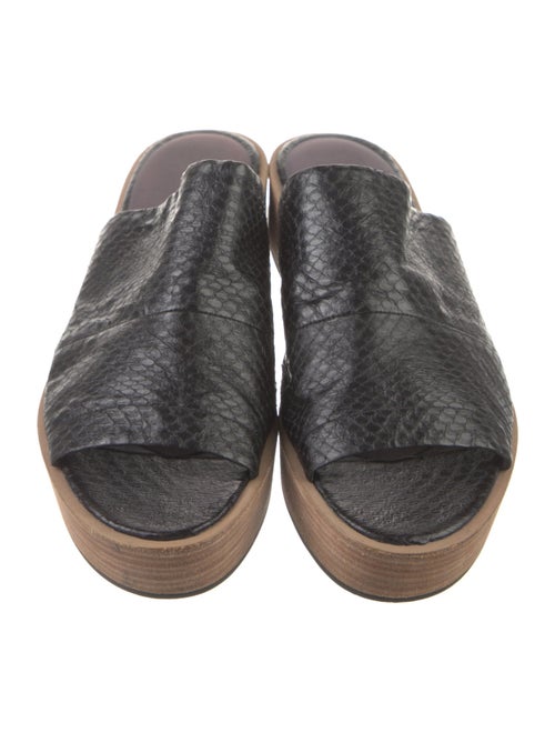 Vince Leather Slides