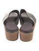 Vince Leather Slides