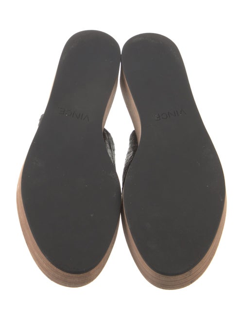 Vince Leather Slides