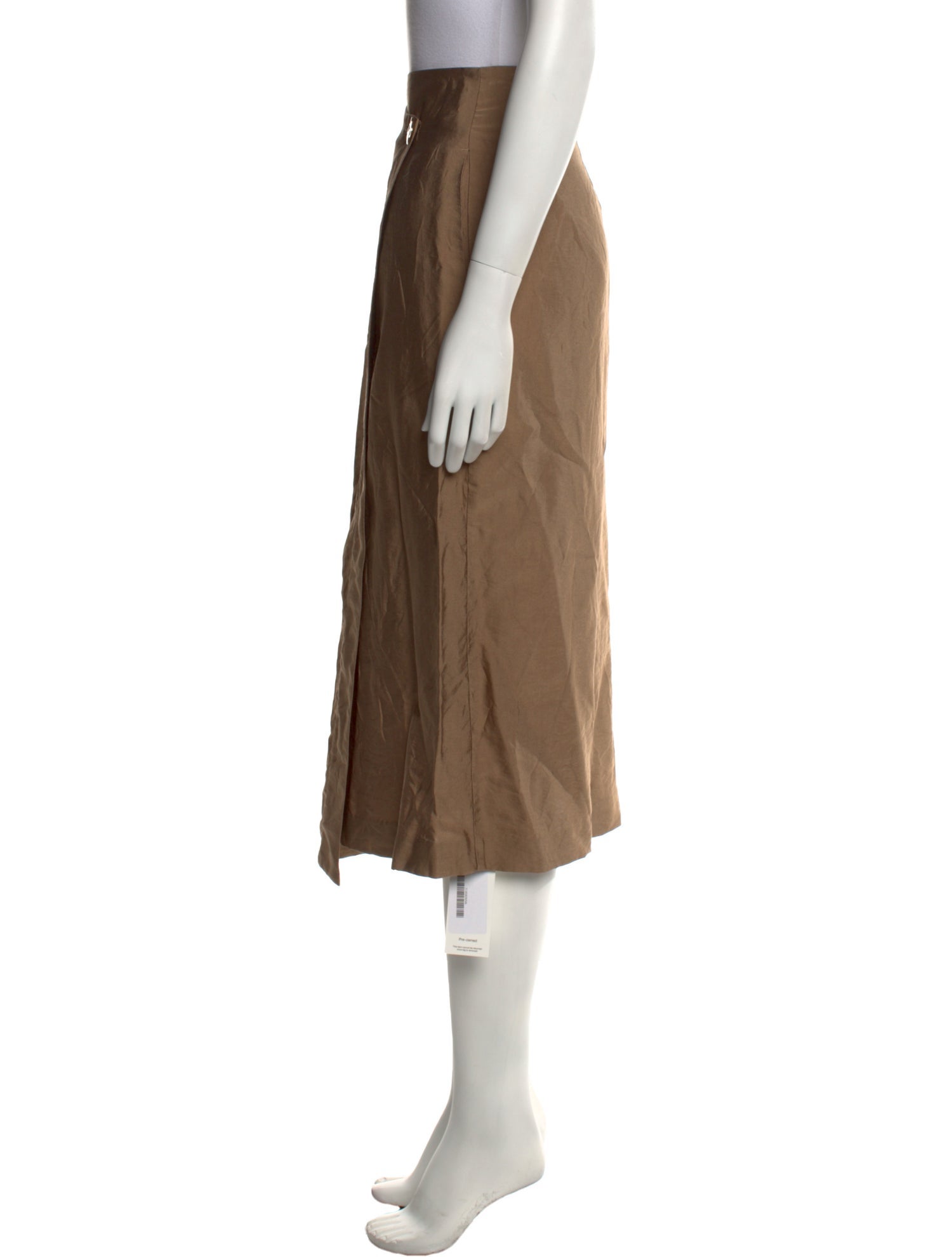 Vince Silk Midi Length Skirt