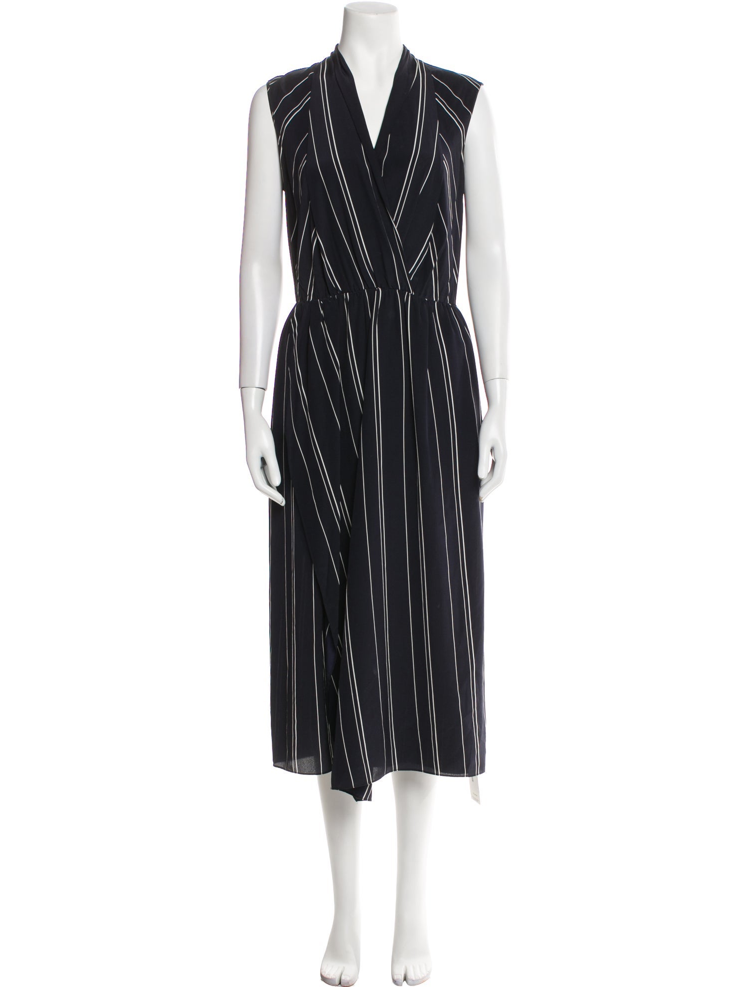 Vince Silk Long Dress
