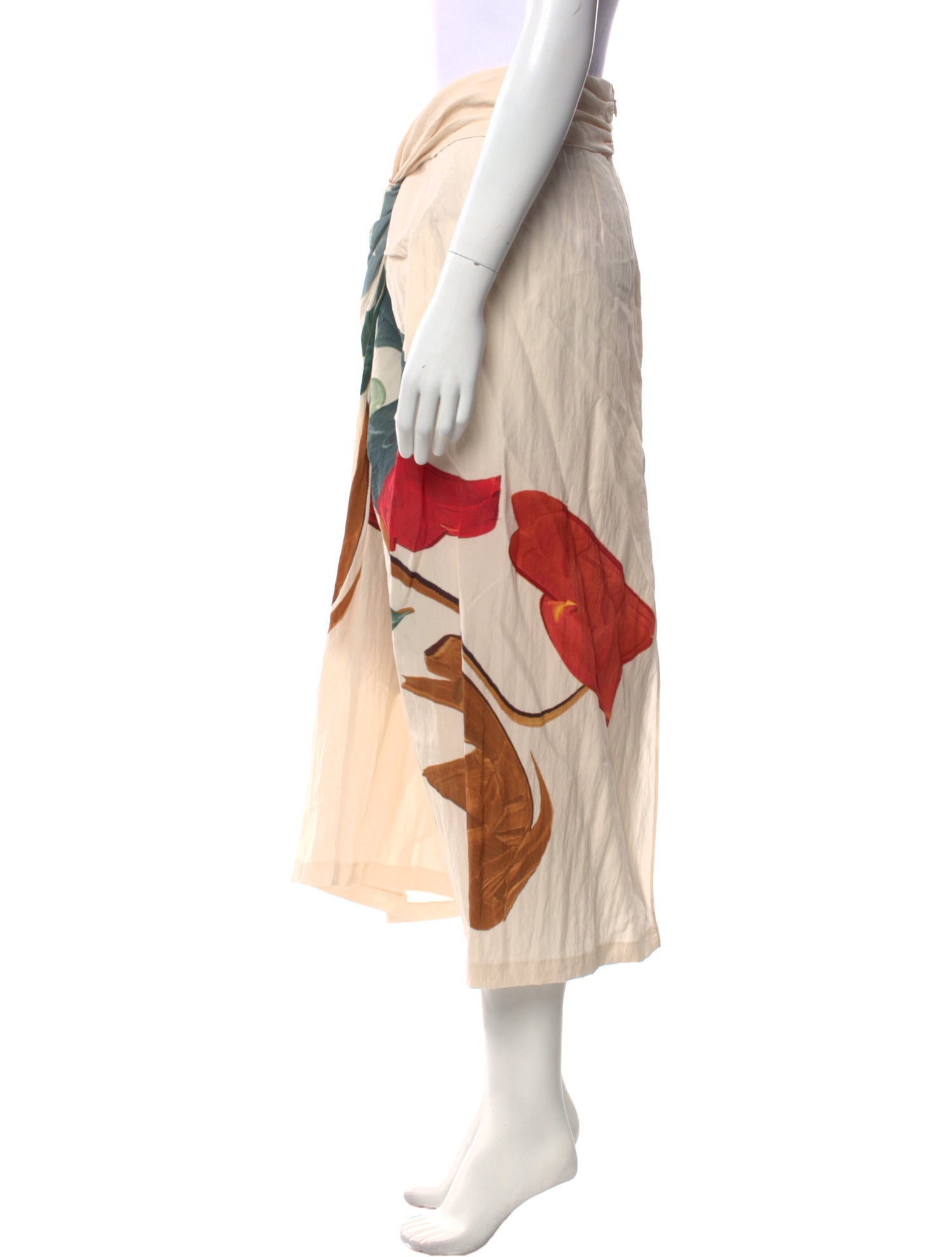 Vince Nylon Midi Length Skirt